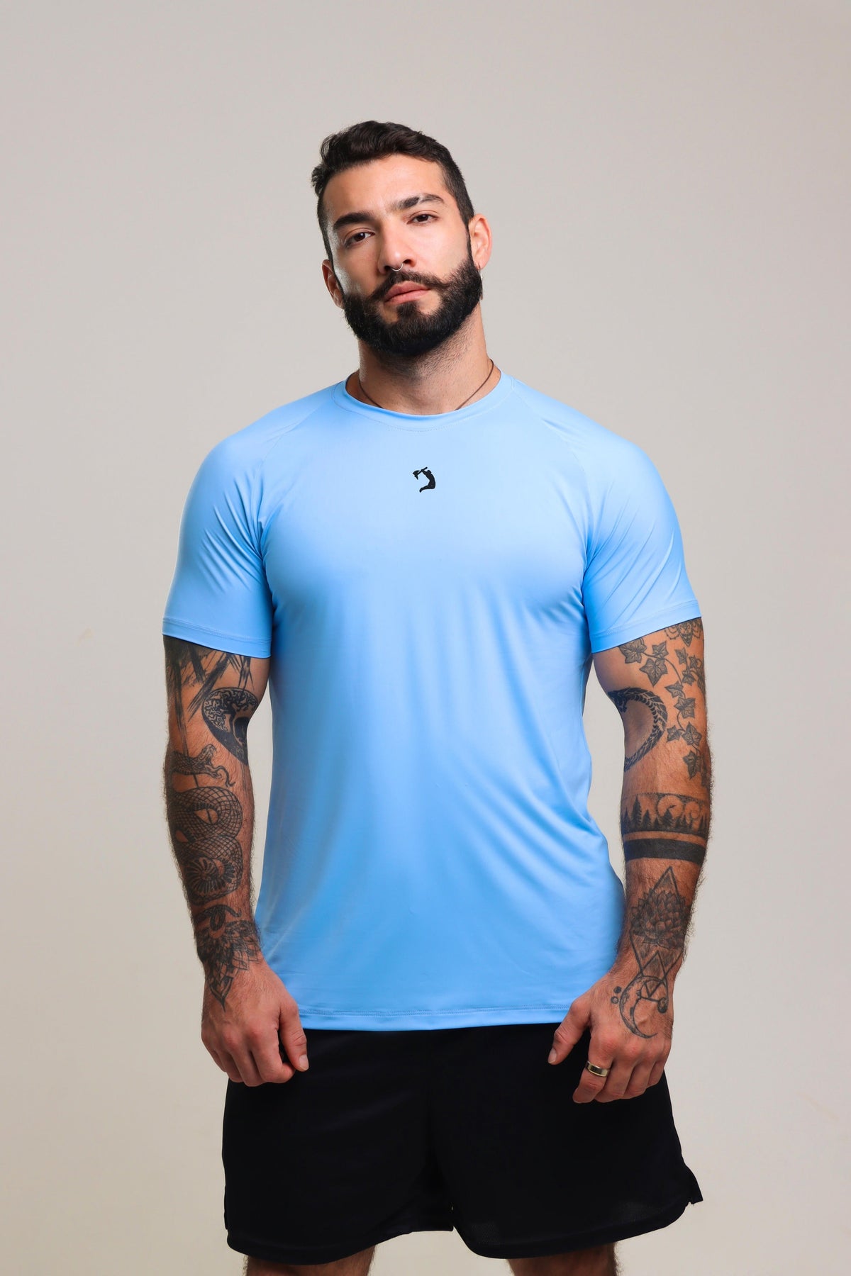 Camisa Poliamida Tech - Azul Céu